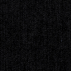 cotton blend stretch denim in black - fabric by the yard 